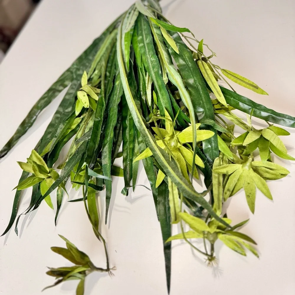 LIFELIKE Spider Plant Artificial Greenery Faux Floral Arrangement Ivy #B